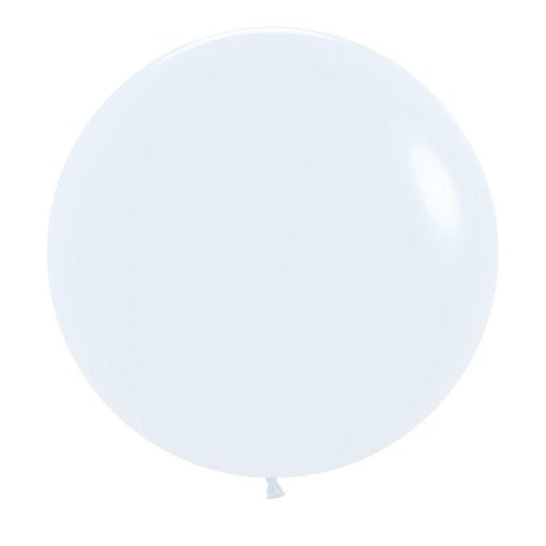 Fashion White Latex Balloon 60cm