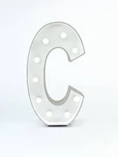 Light Up Letter | C