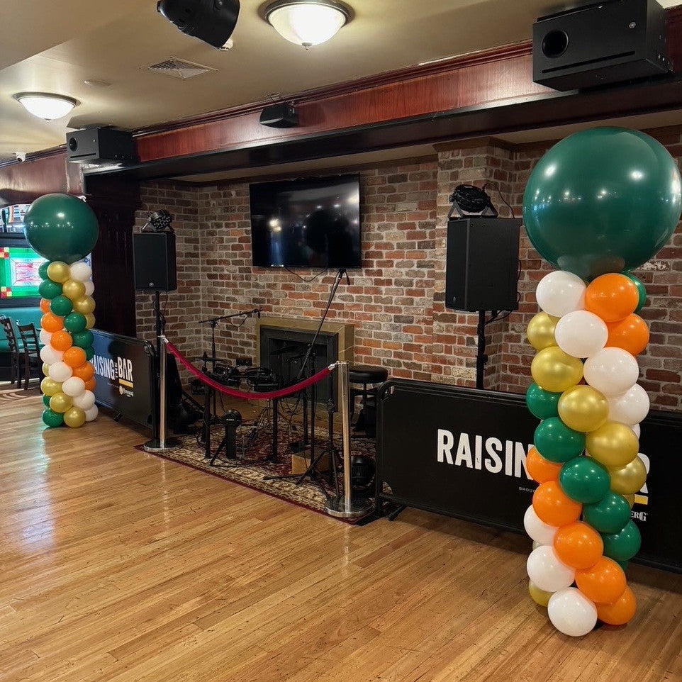 St Patrick's Day Column with 3ft Topper