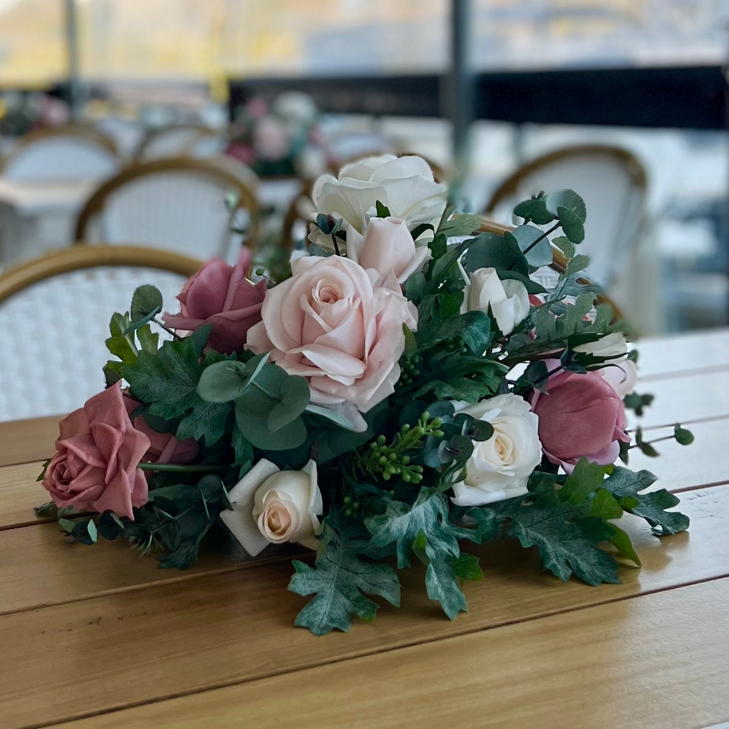 Centrepiece Floral Posy - Fresh of Artificial Flowers