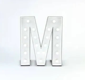 Light Up Letter | M