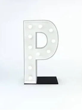 Light Up Letter | P
