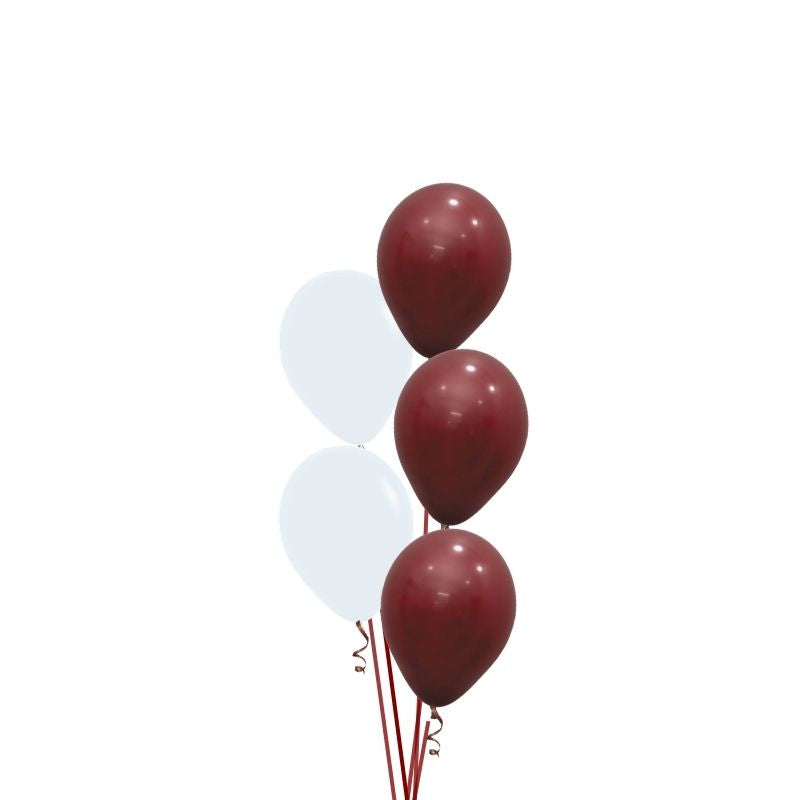 State Of Origin QLD 5 Balloon Staggered Floor Arrangement