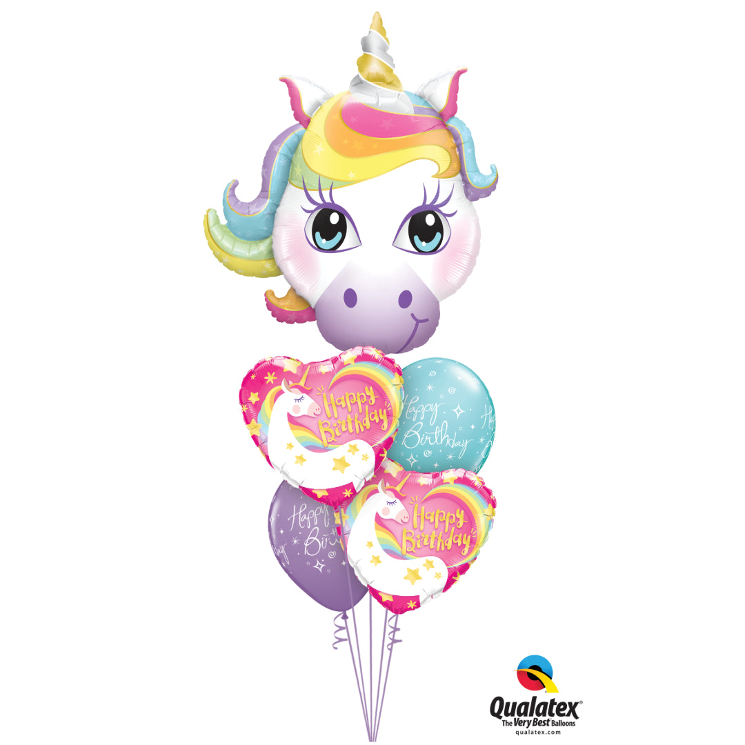 Unicorn Shape Happy Birthday Balloon Gift