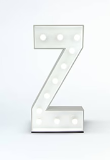 Light Up Letter | Z