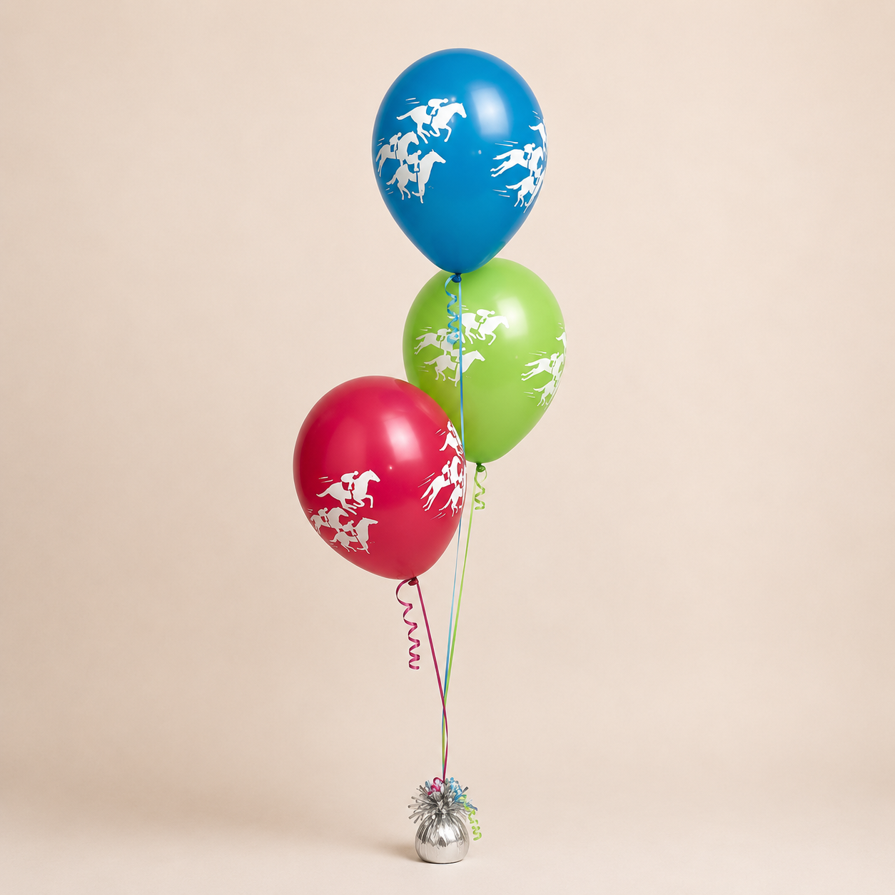 Melbourne Cup 3 Balloon Table Helium Bouquet