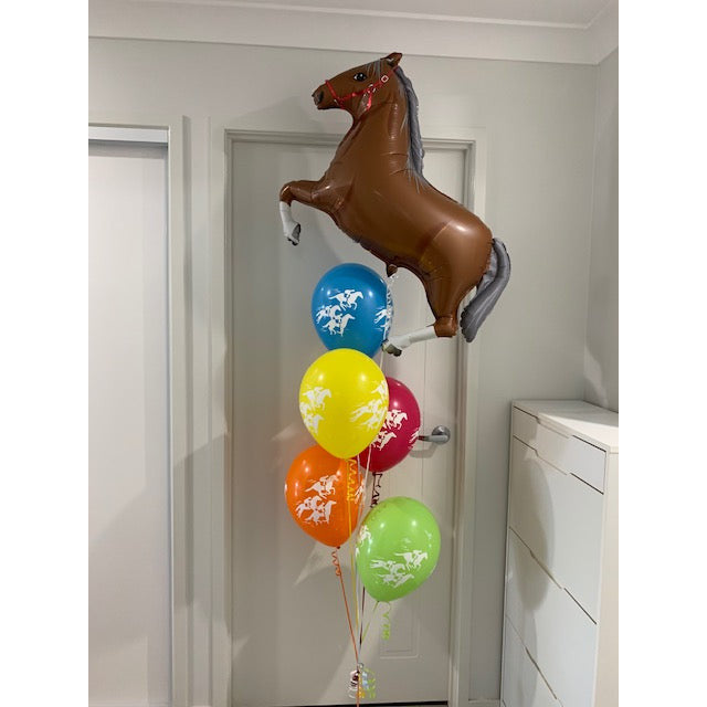 Melbourne Cup Balloon Floor Arrangment Large