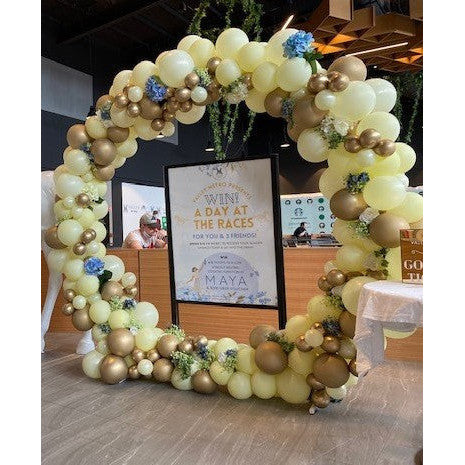Full Circle Balloon Backdrop Hire