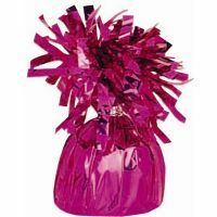 Magenta Mylar Balloon Weight