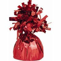 Red Mylar Balloon Weight