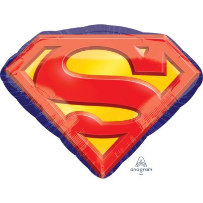 Superman Emblem Shape Balloon