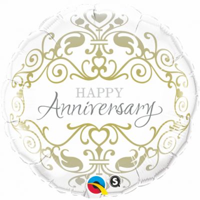 Happy Anniversary Classic Foil Balloon