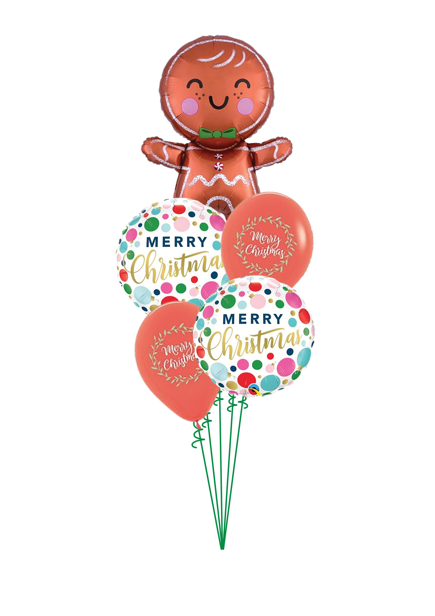 Gingerbread Man Merry Christmas Bouquet
