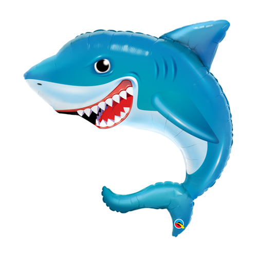 Smiling Shark Balloon Shape