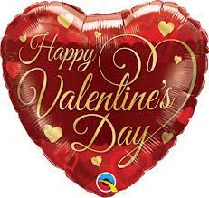 Happy Valentine's Day Gold Script