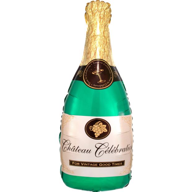 Celebrate Champagne Bottle Shape Foil Balloon