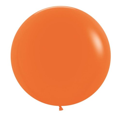Fashion Orange Latex Balloon 60cm
