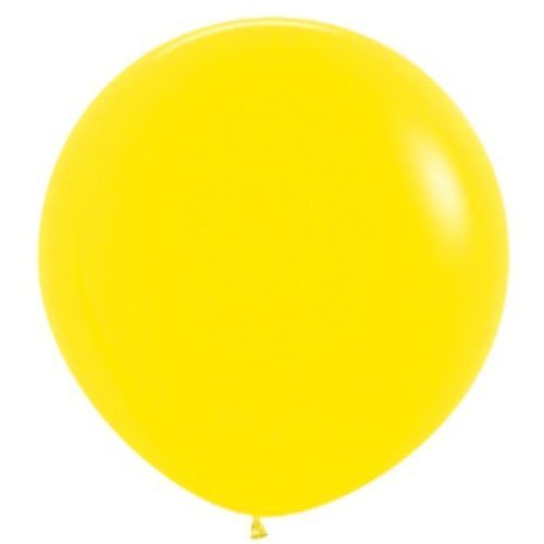 Fashion Yellow Jumbo Latex Balloon