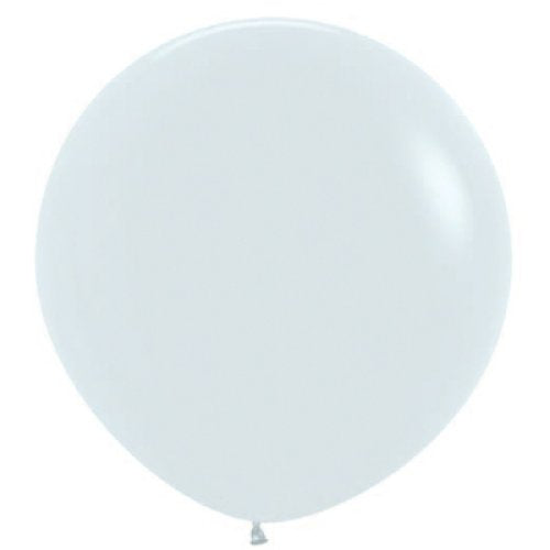 Fashion White Jumbo Latex Balloon