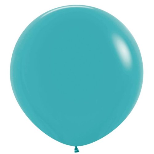Fashion Caribbean Blue Jumbo Latex Balloon