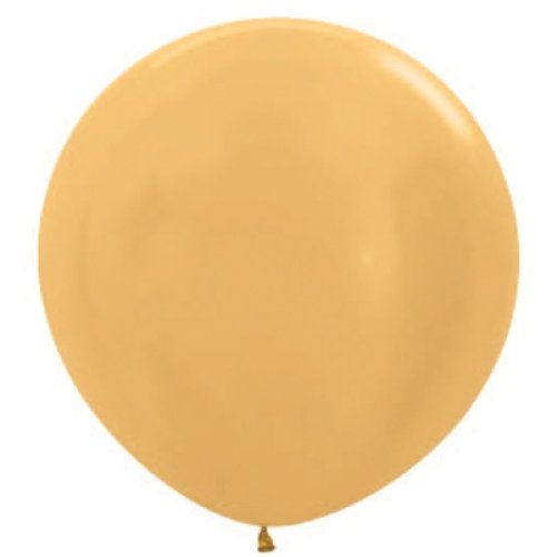 Metallic Gold Jumbo Latex Balloon