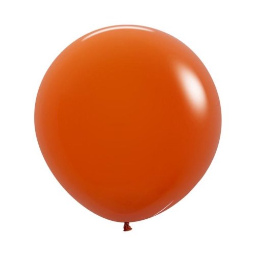 Fashion Sunset Orange Latex Balloon 60cm