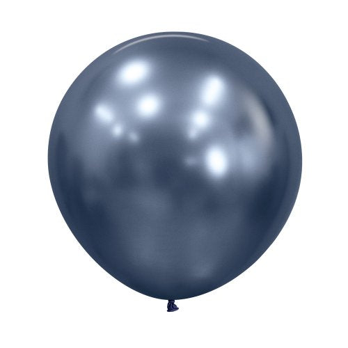 Reflex Galaxy Blue Latex Balloon 60cm