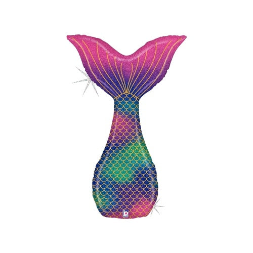 Mermaid Tail Shape Foil Balloon