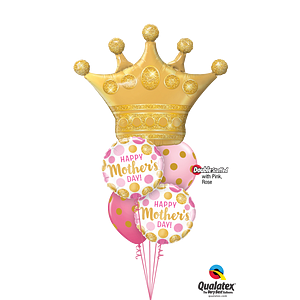 Queen Mum Mother's Day Balloon Bouquet