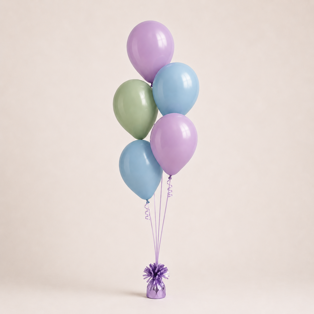 5 Balloon Table Arrangement with Hi Float (2-3 days float time)