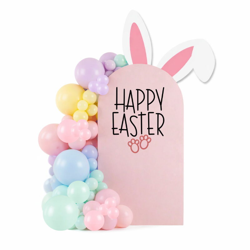 Easter Bunny Ears Backdrop Package