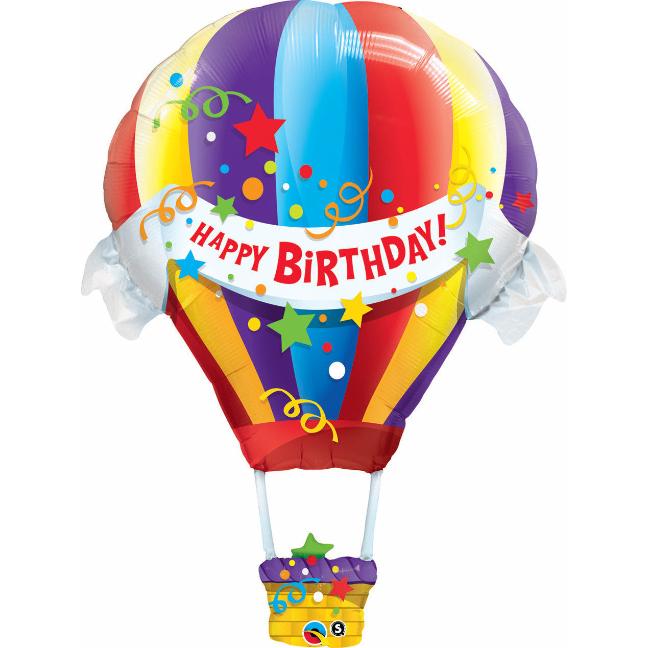 Birthday Hot Air Balloon Shape Balloon