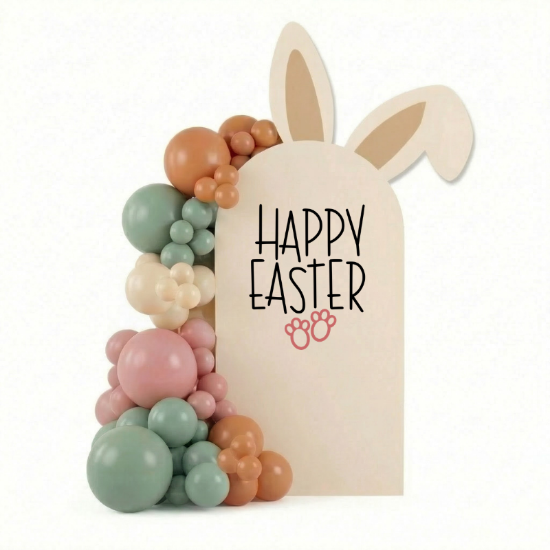Easter Bunny Ears Backdrop Package