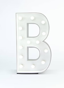 Light Up Letter | B