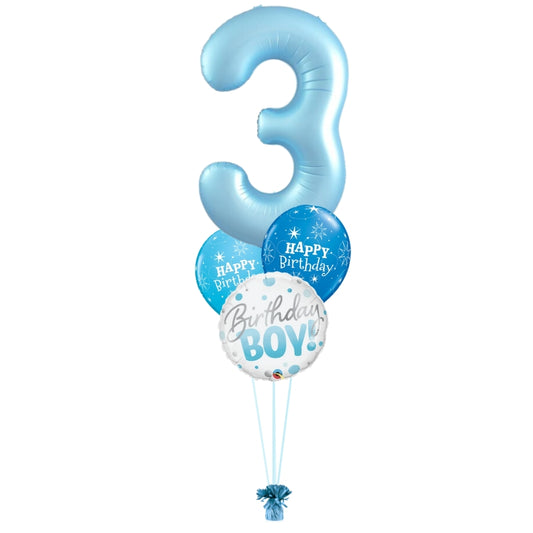 Age Birthday Boy Blue Bouquet | Ages 1 - 5 Available