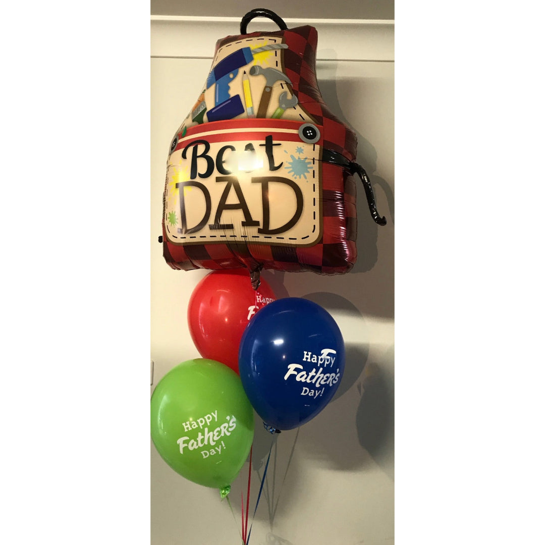 Best Dad Balloon Bouquet