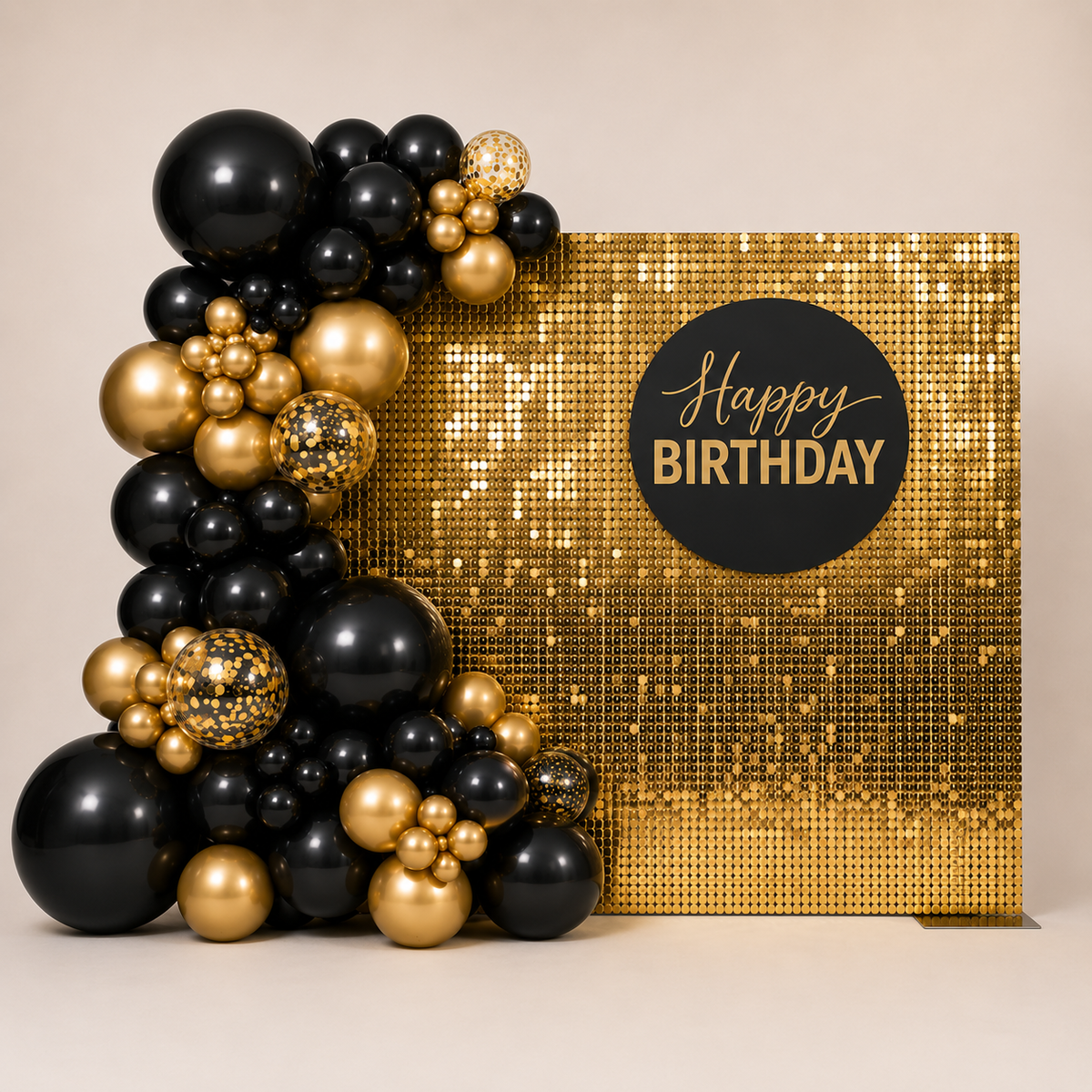 Shimmer Wall & Balloon Garland Package