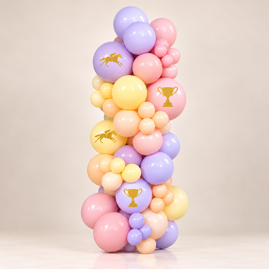 Melbourne Cup | Organic Balloon Column