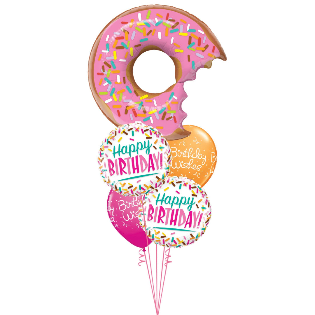 Donut and Sprinkles Balloon Gift