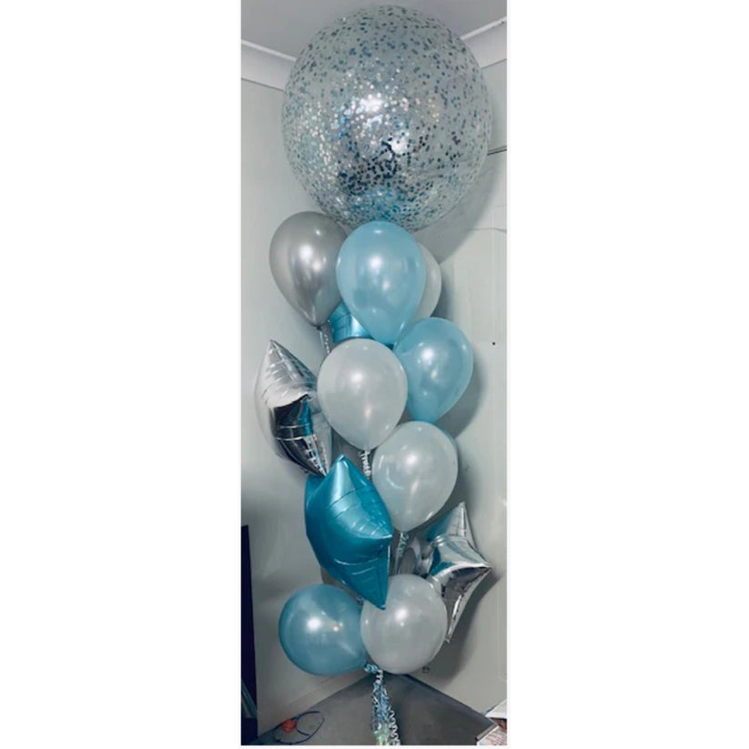 Extra Large Confetti Floor Arrangement – Balloon HQ Gold Coast