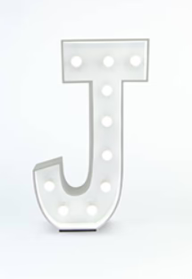 Light Up Letter | J