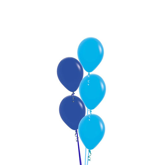 State Of Origin NSW 5 Balloon Staggered Floor Arrangement