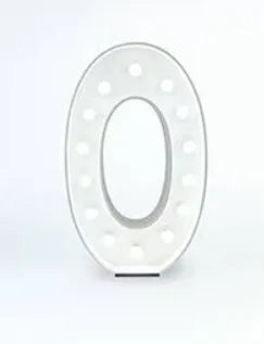 Light Up Letter | O
