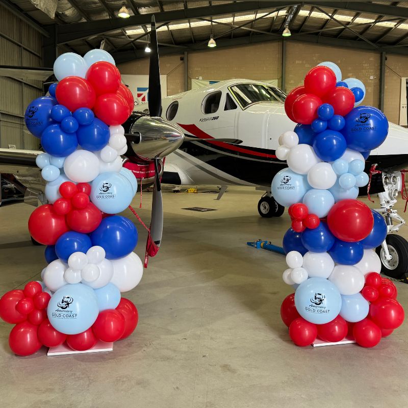 Organic Balloon Columns Personliased