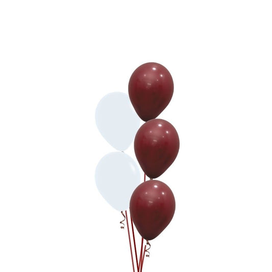State Of Origin QLD 5 Balloon Staggered Floor Arrangement
