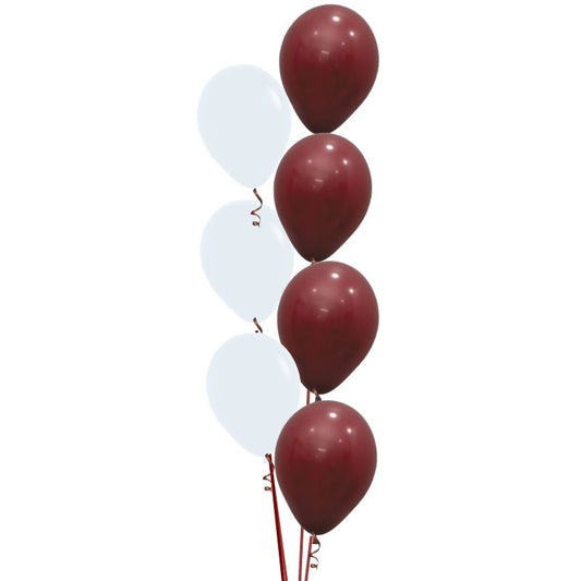State Of Origin QLD 7 Balloon Staggered Floor Arrangement