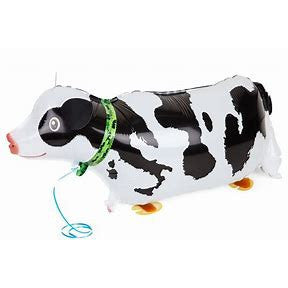 Cow walking pet balloon