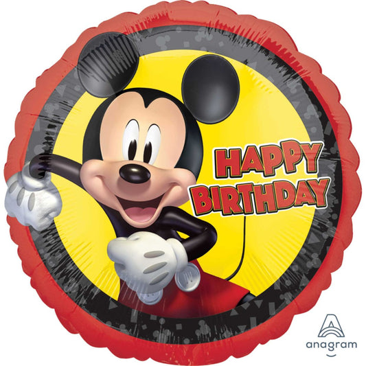 Mickey Mouse Birthday Foil Balloon