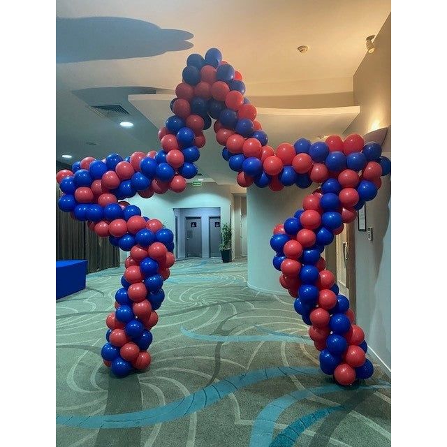 Balloon Star Arch