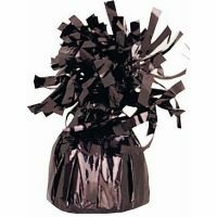 Black Mylar Balloon Weight